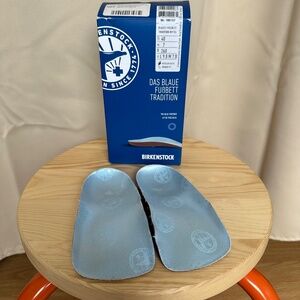 Birkenstock Blue Footbed Insoles – Size 40 EU / Men’s 7 / Women’s 9